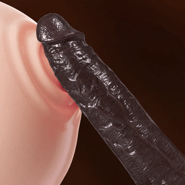 10.75 Inch Vibrating Dildo with Heat Thrusting Thick Long Lifelike Dildo
