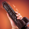 10.75 Inch Vibrating Dildo with Heat Thrusting Thick Long Lifelike Dildo