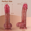 8.46 Inch Cock Warming Dildo – Realistic, USB Rechargeable Vibrator