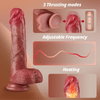 8.46 Inch Cock Warming Dildo – Realistic, USB Rechargeable Vibrator