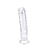 7-Inch Small Realistic Beginner Dildo – Transparent