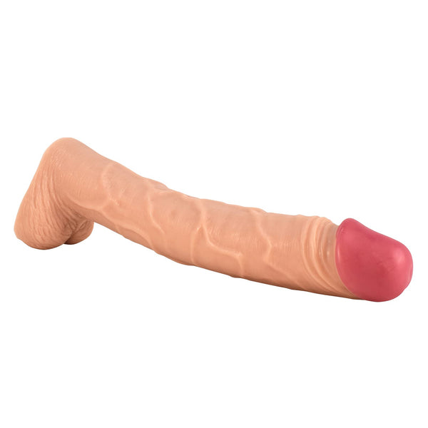 Super Huge 20 Inch Realistic Dildo – 3.1" Thick Monster Cock for Deep Stretch, Extreme Anal or Vaginal Play – PVC Giant Dildo for Men, Women, and Couples