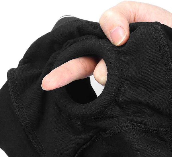 Strap-On Harness Boxer, Dildo Shorts – Unisex Pegging & Packing Underwear with Hidden Vibe Pocket, Platinum Silicone O-Ring, and Cotton Comfort for Couples & Daily Wear