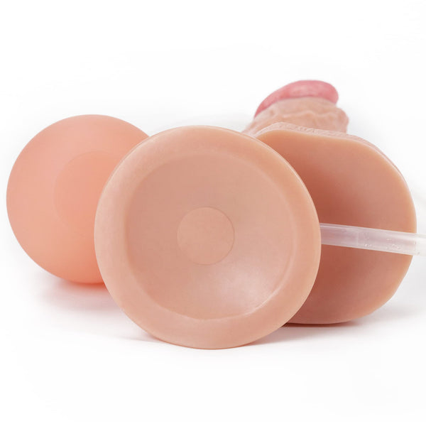 10 Inch Realistic Squirting Dildo that Cums – Flesh Ejaculating Anal & Vaginal Toy