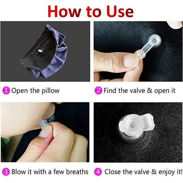 Inflatable Round Sex Pillow with Toy Mount Hole – Portable Positioning Cushion for Solo and Couple Play, Hands-Free Support for Deeper Penetration