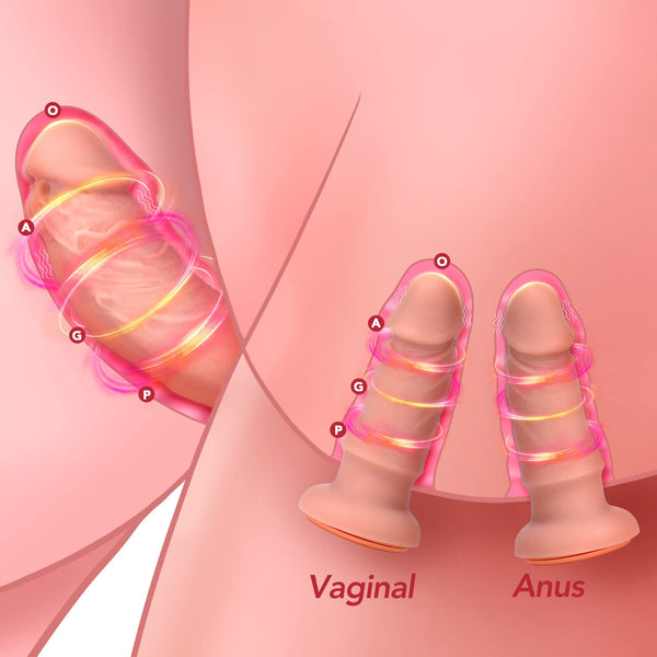 Adjustable Harness Strap-On with 3 Realistic Dildos – Vibrating Strapless Dildo with Remote, 10 Modes for G-Spot & Anal Play