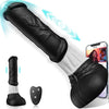 Thrusting Horse G-spot Dildo Vibrator - FYSHAVO 11.8" 4IN1 Monster Big Dildo with Thrust & Vibrations, Fantasy Long Dildo App & Remote Control, Suction Cup U & Anal Dildos Adult Sex Toys & Games
