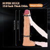 Super Huge 20 Inch Realistic Dildo – 3.1" Thick Monster Cock for Deep Stretch, Extreme Anal or Vaginal Play – PVC Giant Dildo for Men, Women, and Couples