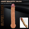 20 Inch Super Long Brown Realistic Dildo – Giant 3.2” Thick Anal Sex Toy for Deep Insertion, Stretch Training, and Extreme Play