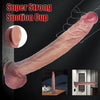 17 Inch Super Huge Realistic Dildo – Extra Long Thick Dildo with Small Glans & Suction Cup for Deep Anal & Vaginal Play, Strap-On Compatible Sex Toy for Men & Women