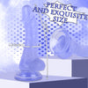 7 Inch Realistic Soft Dildo with Skin Feeling – Blue TPE Beginner Toy