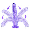 7 Inch Realistic Beginner Dildo (Purple)