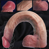 17 Inch Super Huge Realistic Dildo – Extra Long Thick Dildo with Small Glans & Suction Cup for Deep Anal & Vaginal Play, Strap-On Compatible Sex Toy for Men & Women