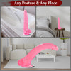 12-Inch Big Realistic Thick Dildo – Pink