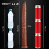 20 Inch Super Long Realistic Brown Dildo – No-Balls XXL Dildo with Small Glans, Flexible Silicone, and Suction Cup for Deep Anal & Vaginal Play