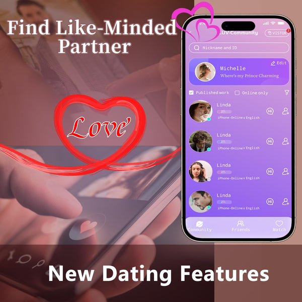 Heating & Thrusting Dildo – Designed for Her