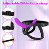 Strap-On Double-Ended Dildo for Women – Adjustable Harness & Silicone Dual Dildo for Vaginal, Anal & Fantasy Play