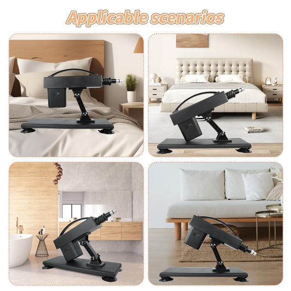 Automatic Thrusting Sex Machine for Women & Men – 3XLR Dildo Attachments, Remote Control Pumping Masturbation Device for Male & Female Pleasure