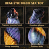 10 Inch Fantasy Monster Thrusting Dildo – 4-in-1 App-Controlled Knot Dildo with Vibration, Suction Cup & Waterproof Design for Men, Women & Couples
