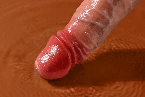 7.68" Vibrating Rotating Swinging Dildo that Warms 4-in-1 Liquid Silicone Cock