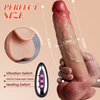 10.75" Large Realistic Dildo – Heated, Vibrating & Thrusting Silicone Toy with Remote Control and Suction Base