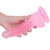 7-Inch Realistic Soft Beginner Dildo – Pink