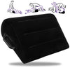 Black Inflatable Sex Pillow for Couples – Contoured Support for Deeper Penetration & Better Positions