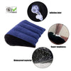 Inflatable Triangle Wedge Sex Pillow – Navy Blue Positioning Ramp for Deeper Penetration, Comfort, and Bedroom Support for Couples