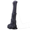 15-Inch Black Horse Dildo – Huge Realistic Thick Dildo with Suction Cup for Men, Women & Couples