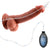 7" Realistic Ejaculating Dildo with Suction Cup & Soft Skin Texture for G-Spot & Prostate Stimulation (Flesh)