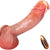 9.6" Hot Warm Thrusting Dildo – Huge Realistic Silicone Toy with Suction Cup