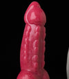 9.5" Squirting Knot Dildo – Giant Monster Cumming Dildo with Ribbed Texture, Suction Cup & Syringe Ejaculation