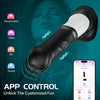 Thrusting Horse G-spot Dildo Vibrator - FYSHAVO 11.8" 4IN1 Monster Big Dildo with Thrust & Vibrations, Fantasy Long Dildo App & Remote Control, Suction Cup U & Anal Dildos Adult Sex Toys & Games