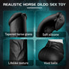 Thrusting Horse G-spot Dildo Vibrator - FYSHAVO 11.8" 4IN1 Monster Big Dildo with Thrust & Vibrations, Fantasy Long Dildo App & Remote Control, Suction Cup U & Anal Dildos Adult Sex Toys & Games