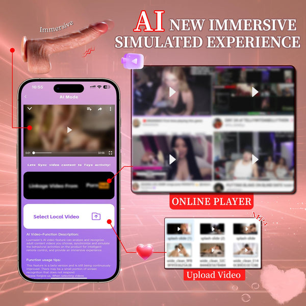 Heating & Thrusting Dildo – Designed for Her