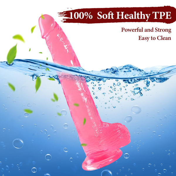 12-Inch Big Realistic Thick Dildo – Pink