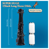 15-Inch Black Horse Dildo – Huge Realistic Thick Dildo with Suction Cup for Men, Women & Couples