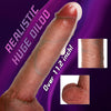 11" Thrusting Moving Hot Dildo Vibrator Sex Toys, Huge Realistic Dildo for Women Men Couples