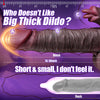 9 Inch Black Thrusting & Licking Tongue Dildo – Huge Realistic Vibrator with 7 Thrusting + 10 Vibration Modes, Suction Base, Heating, and Waterproof Design