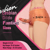 5.7” Wearable Realistic Strap-On Dildo with Silicone Panties – G-Spot Pegging Dildo for Lesbian, Transgender & Couple Play