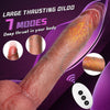 11" Thrusting Moving Hot Dildo Vibrator Sex Toys, Huge Realistic Dildo for Women Men Couples